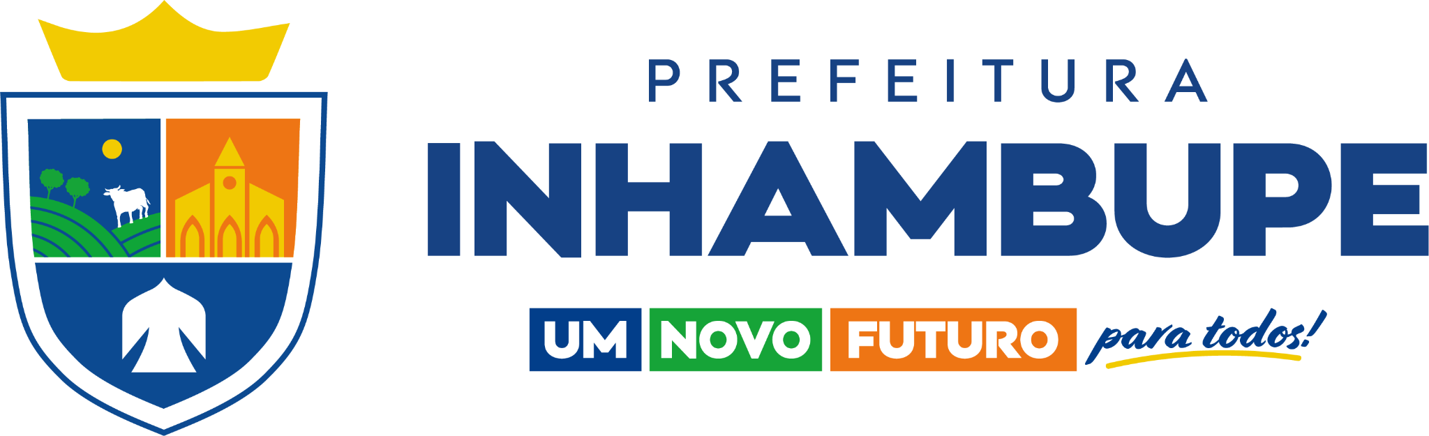 Logotipo da gestão de Inhambupe - BA